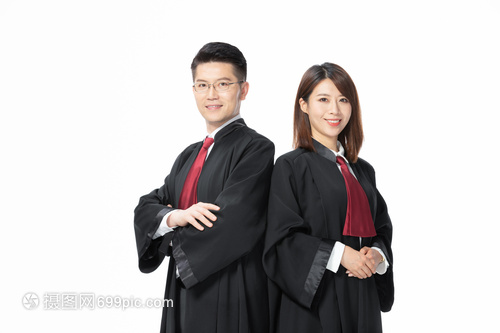 司法律师同事职业形象